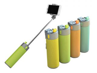 Multifunkční selfie tyč 4v1 2000mAh