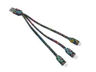 Nabíjecí USB kabel 3v1 s celoplošným potiskem UC024