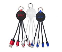 Nabíjecí USB kabel LED 3v1 UC023