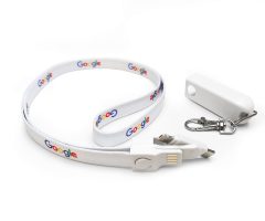 Nabíjací USB lanyard 3v1