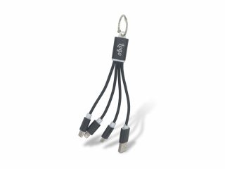 Přívěskový nabíjecí USB kabel 3v1 UC036