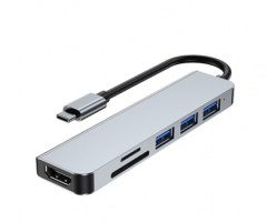 USB-C HUB 6v1 3.0