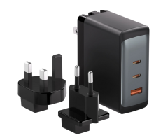 Rýchlonabíjacia sieťová nabíjačka 3x USB adaptér do zásuvky