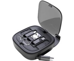 Rýchlonabíjací univerzálny káblový set 4v1 UC070