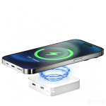 Bezdrôtová magnetická powerbanka 3v1 5000mAh