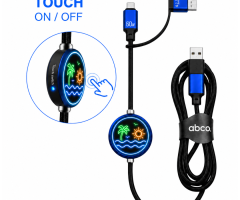 Rýchlonabíjací dátový kábel 6v1 Touch UC073