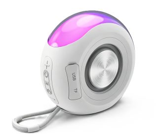 Bluetooth reproduktor s RGB podsvietením a FM