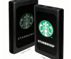 Powerbanka 5000 mAh s LED logom