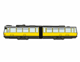 USB 2D vlastný tvar – električka