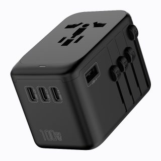 Cestovný adaptér GaN 100W