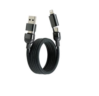 Magnetický rýchlonabíjací dátový kábel 4v1 UC079