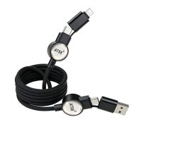Magnetický rýchlonabíjací dátový kábel 4v1 UC080